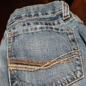 Ariat 30x36 Lowrise Bootcut Worn Jeans